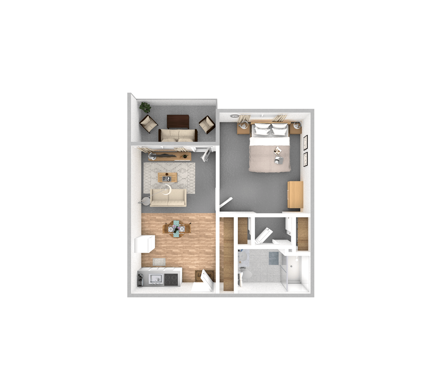 Water Oak floor plan